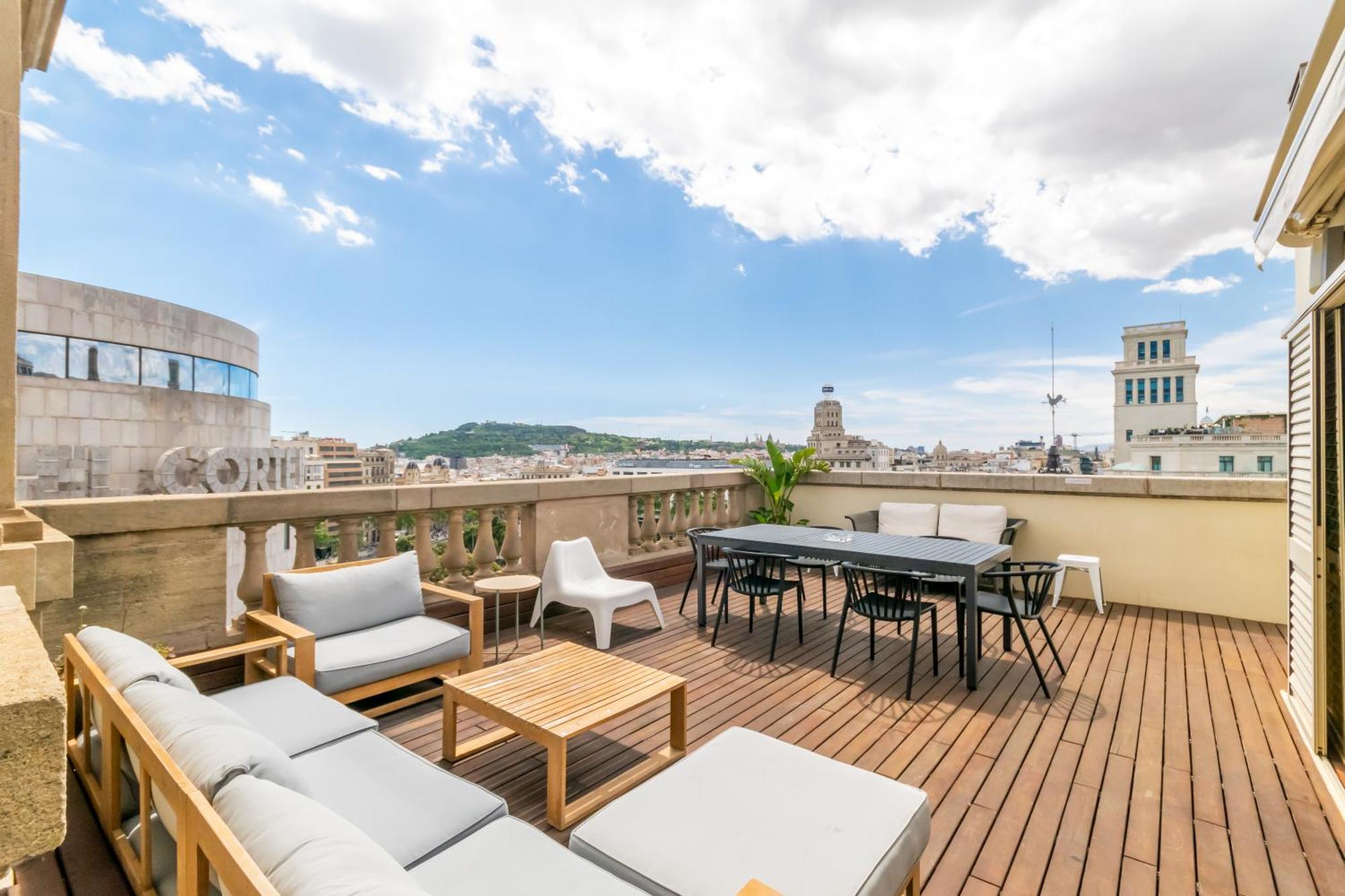 Unique Rentals - Placa Catalunya Central Apartments Barcellona Esterno foto