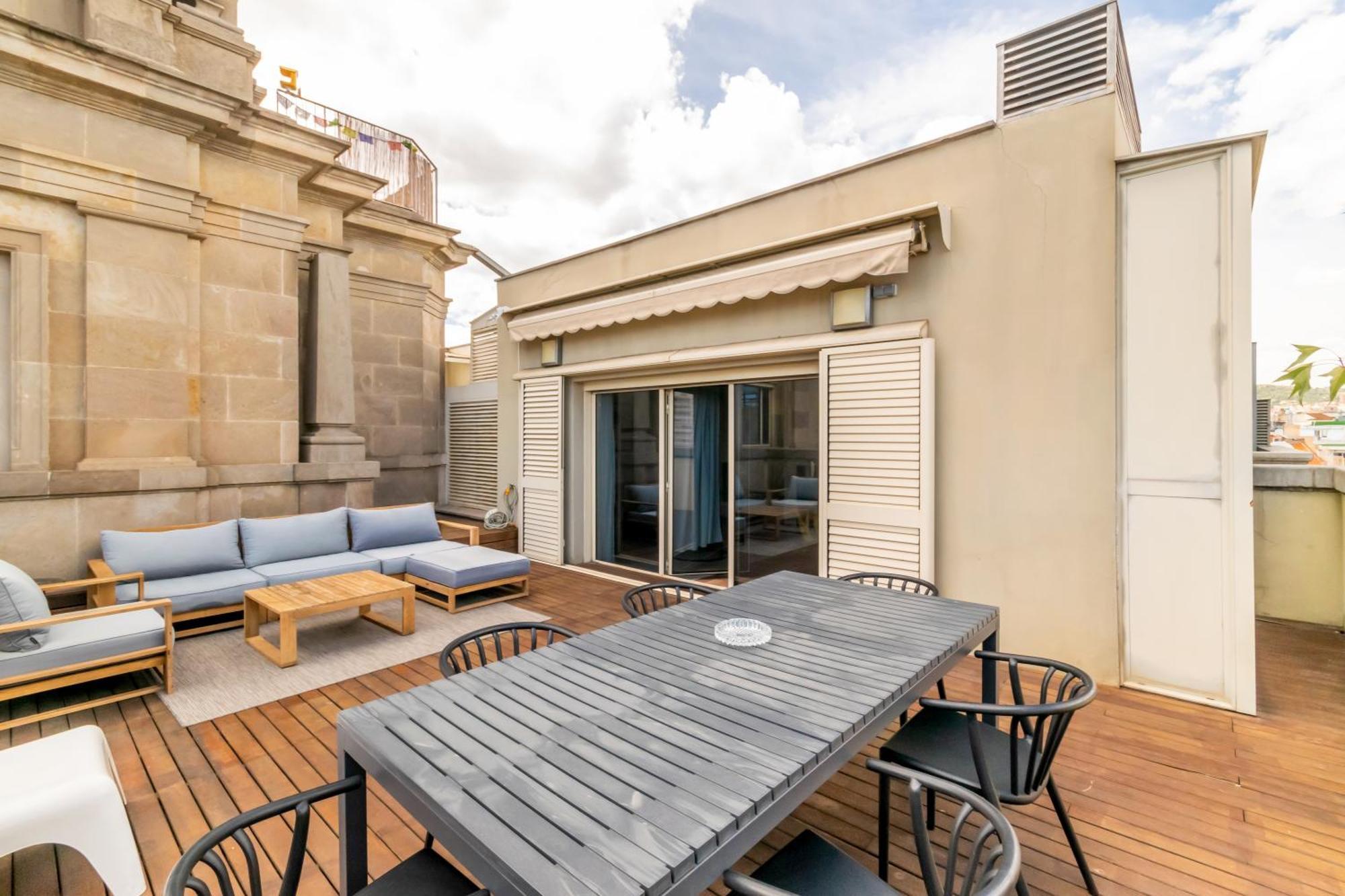 Unique Rentals - Placa Catalunya Central Apartments Barcellona Esterno foto