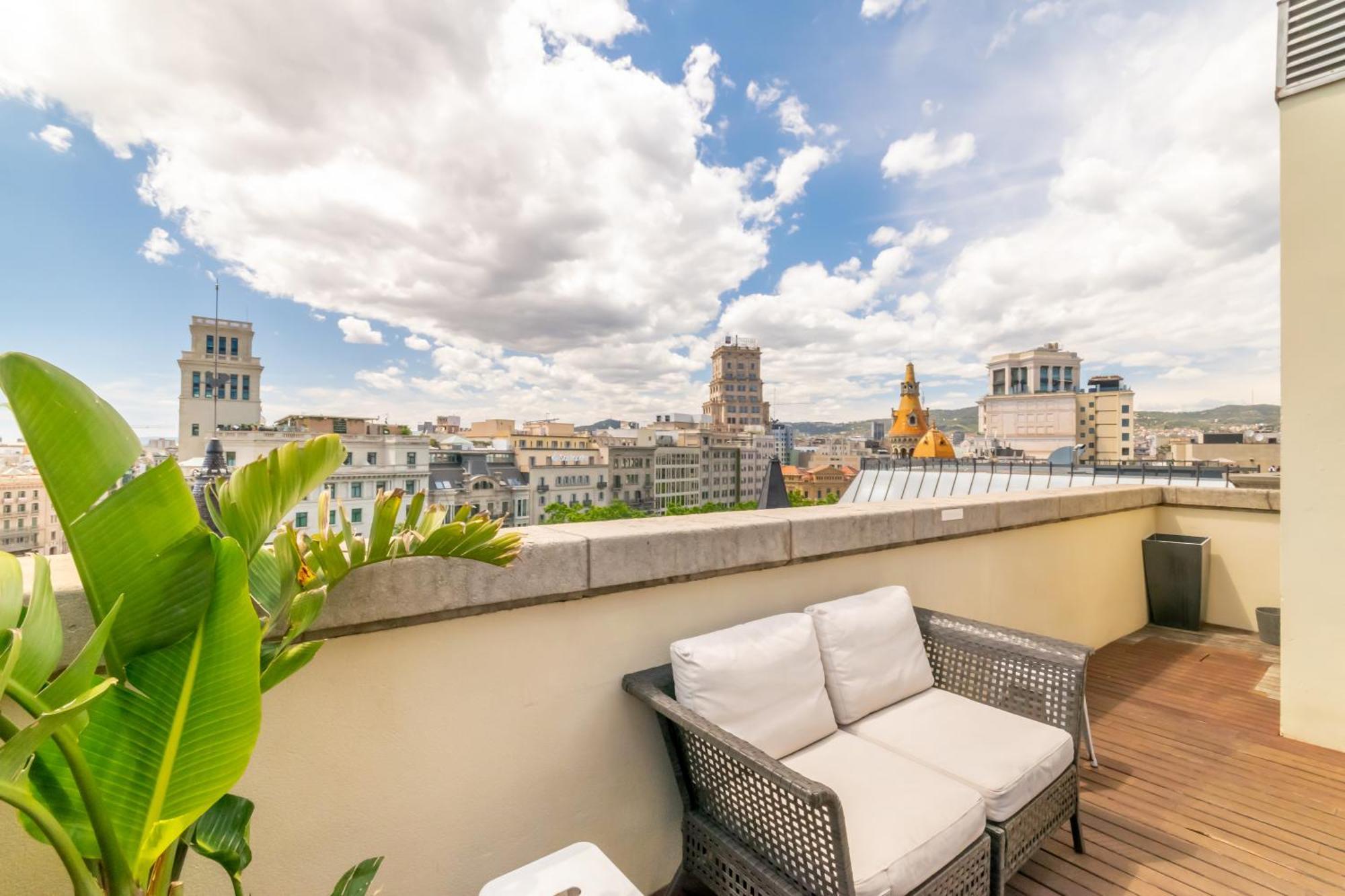 Unique Rentals - Placa Catalunya Central Apartments Barcellona Esterno foto